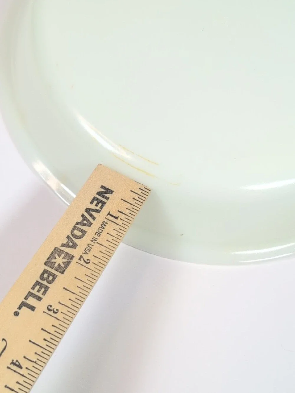 PYREX Milk Glass Vintage Pie Plate #209